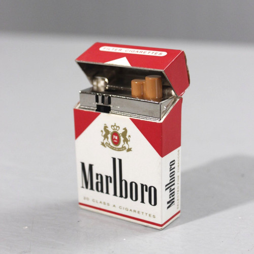 Marlboro werbe gas - marlboro, feuerzeug