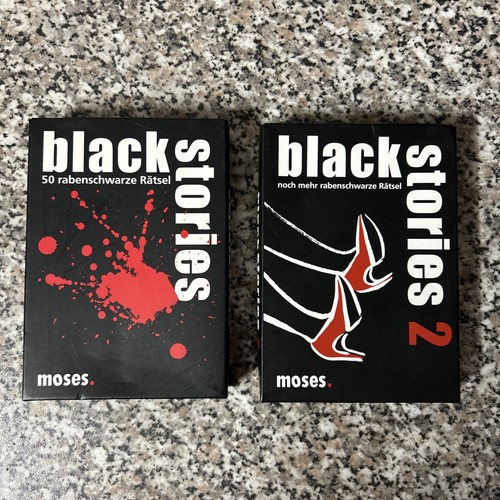 Kartenspiel black stories - stories, 1&2