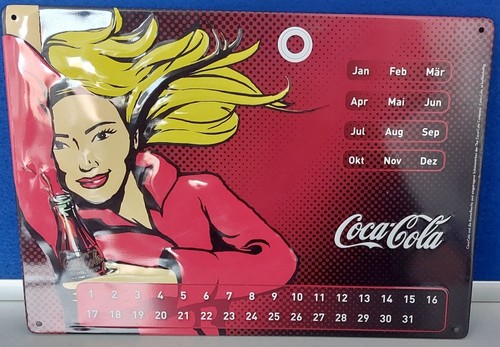 Coca cola blechschild - cola,