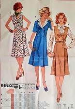 Retro Schnittmuster 60er Kleid