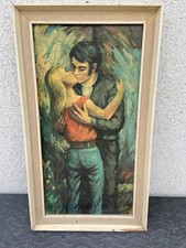 DDR Kunstdruck Bild Druck Hans Hegner „Erste Liebe “ Kunst 70iger Jahre