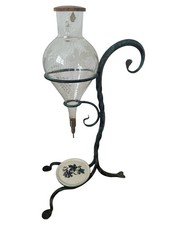 Weinportionierer - Weinspender - Weinheber - Weindekanter Vintage Glas Design