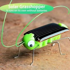 Solar Grasshopper Toy – Moving Insect Puzzle for Kids, STEM Gift