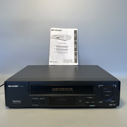 Sharp m271 vhs video - sharp,