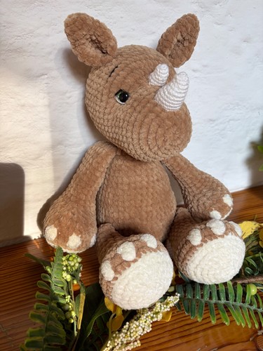 Neu kuscheltier nashorn - neu,