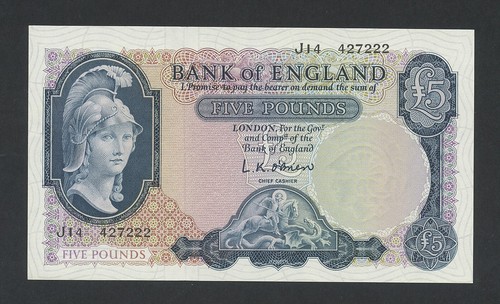 Bank england 5 - of, schein