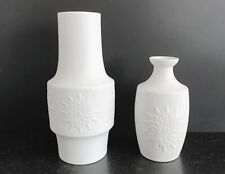 2 x Vase Jäger & Co.  weiß