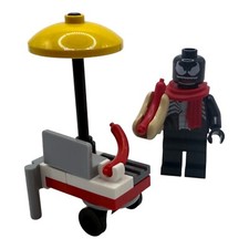 LEGO® Marvel™ Venom Minifigur mit Hotdog und Hotdogstand Adventskalender 76293