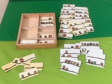 Lernmaterial Addition Mathematik optische Differenzierung Alter 3-6 Eulen Plus