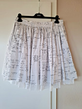 Rundholz Rock weiß schwarz