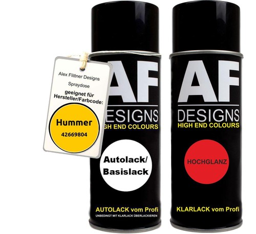 Autolack spraydose set hummer - autolack,
