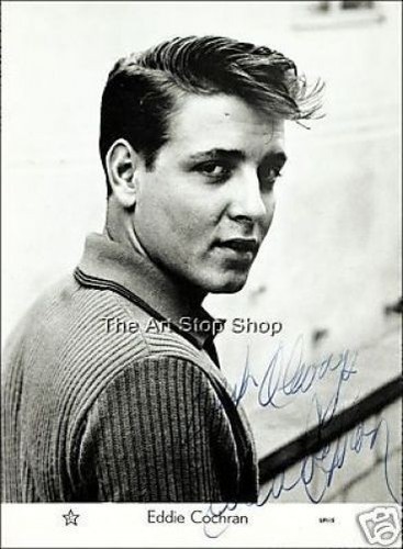 Eddie cochran signierter - eddie,