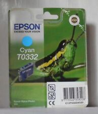 Original Epson T0332 Tinte   Cyan  für Stylus Photo 950 C13T0332540 