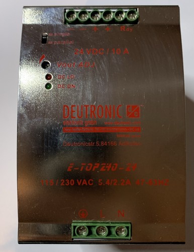 Deutronic top240 netzteil - deutronic, e-top240-24