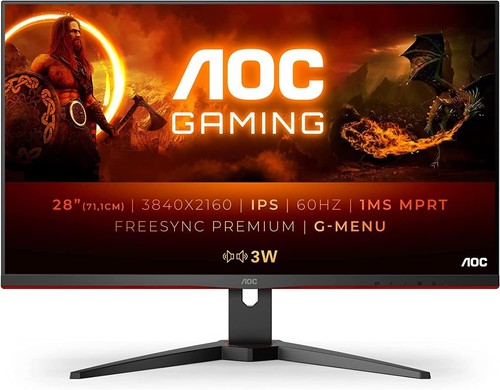 Aoc u28g2ae zoll 4k - u28g2ae/bk, 28