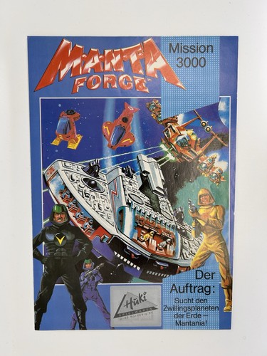 Siso manta force werbeheft - force,