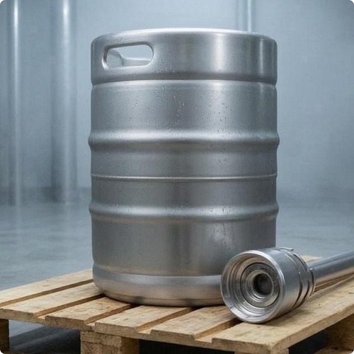 Liter bierfass gerippte - 50, bierfass,