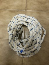 Seile Seilflechter Zugseil, aus Polypropylen, Farbe: weiß, ø 16 mm, Länge: 15 m