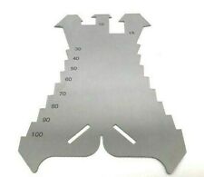 Anreißschablone Edelstahl