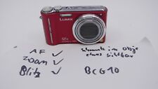 Panasonic DMC-TZ7 Digitalkamera - Rot - Defekt Bastler teildefekt Ersatzteil
