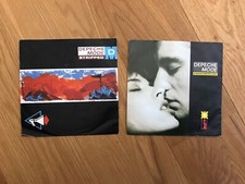 2 Single LP Vinyl Depeche Mode a question of lust / stripped 1986
