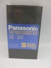 FUJI SUPER VHS Leerkassette NV-SE30EM  S-VHS FOR Professional USE
