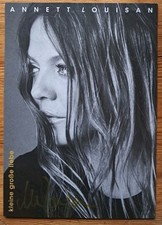 Annett Louisan Orig Autogramm