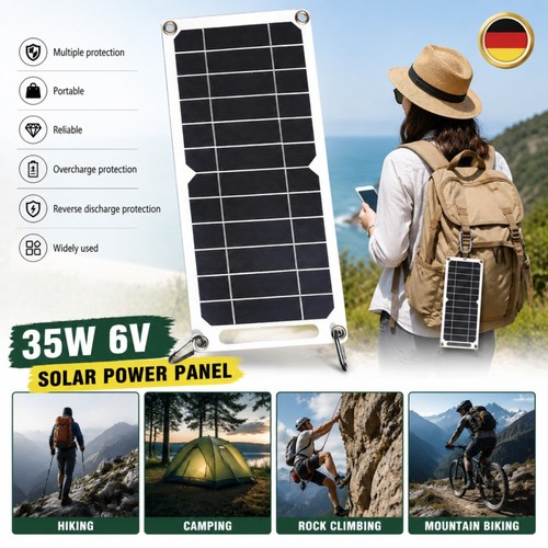 Solar panel 35w - panel, usb-a