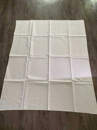 Damast tischdecke weiß sehr - damast, tischdecke,
