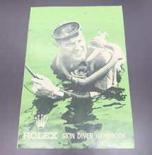 ROLEX Skin Diver Handbook 1966 Booklet Leaflet English ENG
