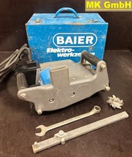 BAIER BMF 500 Mauernutfräse, 1020W, BMF500 Schlitzfräse mit 2x Fräser + Koffer