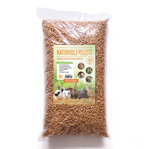 Naturholz pellets liter - 20,