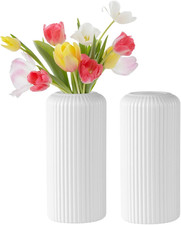 Vase Kunststoff, 2 Stück