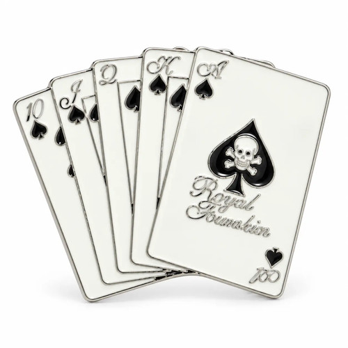 Royal flush gürtelschnalle - flush, |