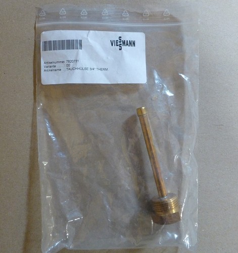 Tauchhülse thermometer - zu,