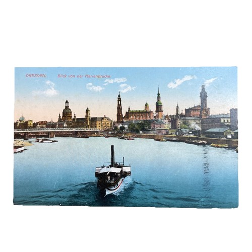 Postkarte dresden blick von - ak,