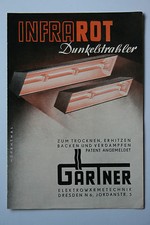 originale Werbung Gebrauchsanleitung DDR Infrarot Dunkelstrahler Gärtner (23)