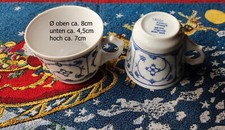 Kahla Kaffeetasse 2x  Strohblume ind. blau