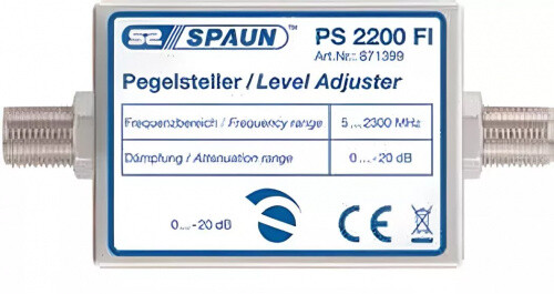 Spaun 2200 pegelsteller - 2200,