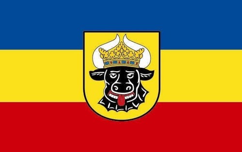 Fahne flagge mecklenburg mit - flagge,