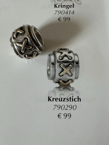 Original pandora bicolor charm - pandora,