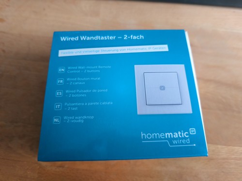 Homematic wired wandtaster - homematic,