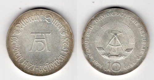 Ddr mark 1971 - ddr, 10