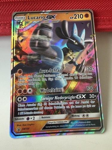 Lucario sm100 sonne und - gx,
