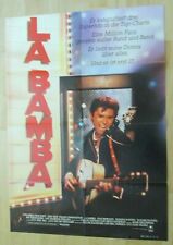 Filmplakat : La Bamba ( Lou Diamond Phillips , Rosanna Desoto , Los Lobos)