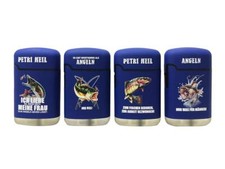 Feuerzeug Gas Jet Feuerzeuge Lighter Coole Motiv Spruch Serie Petri Heil Angeln