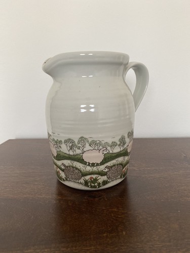 Kanne krug milch schafe design - kanne,