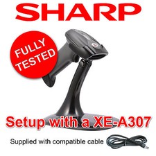 SHARP XE-A307 KASSEN BARCODE