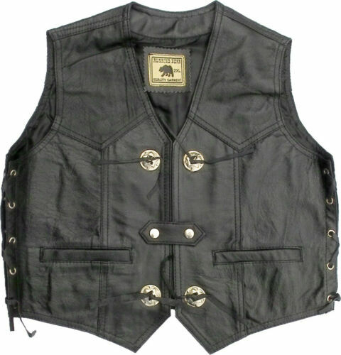 Kinder lederweste biker - kinder, lederweste,biker