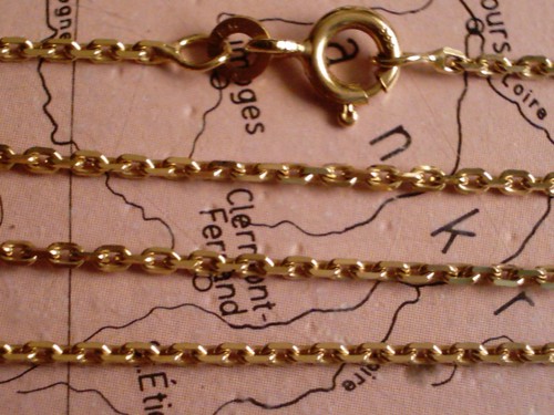 Ankerkette gold 585 länge - ankerkette,